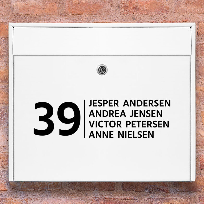Fra kedelig til cool: Sådan opgraderer du din postkasse med stil